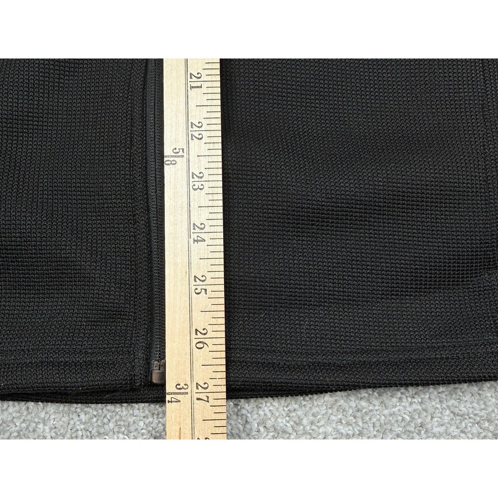 Spyder Full Zip Jacket Men L Black Fleece Thermal Outdoor Hiking - Picture 5 of 11